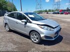 2018 Ford Fiesta Se Серебряный vin: 3FADP4BJ4JM133374