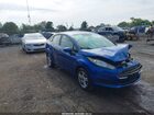 2019 Ford Fiesta Se Blue vin: 3FADP4BJ4KM141704