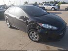 2016 Ford Fiesta Se Черный vin: 3FADP4BJ5GM203750