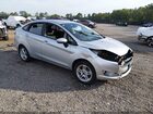 2018 Ford Fiesta Se Silver vin: 3FADP4BJ5JM139118