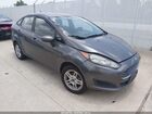 2018 Ford Fiesta Se Gray vin: 3FADP4BJ6JM127964