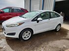 2018 Ford Fiesta Se White vin: 3FADP4BJ6JM147115