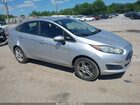 2017 Ford Fiesta Se Серебряный vin: 3FADP4BJ7HM123612
