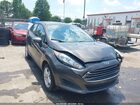 2018 Ford Fiesta Se Серый vin: 3FADP4BJ7JM135586