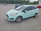 2017 Ford Fiesta Se Turquoise vin: 3FADP4BJ8HM163844