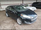 2018 Ford Fiesta Se Черный vin: 3FADP4BJ8JM119784