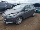 2019 Ford Fiesta Se Серый vin: 3FADP4BJ8KM104378