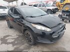 2018 Ford Fiesta Se Black vin: 3FADP4EJ3JM144362