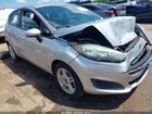 2018 Ford Fiesta Se Silver vin: 3FADP4EJ4JM101469
