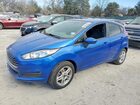 2019 Ford Fiesta Se Blue vin: 3FADP4EJ4KM119553