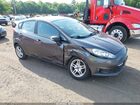 2017 Ford Fiesta Se Gray vin: 3FADP4EJ6HM168889