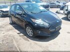 2019 Ford Fiesta Se Черный vin: 3FADP4EJ8KM136808
