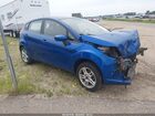 2018 Ford Fiesta Se Blue vin: 3FADP4EJXJM131995