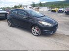 2016 Ford Fiesta St Черный vin: 3FADP4GX6GM118784