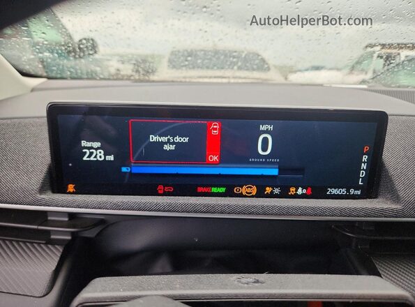 3FMTK3R74PMB03448 2023 FORD MUSTANG Black Instrument cluster view