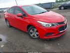 2017 Chevrolet Cruze Ls Auto Red vin: 3G1BC5SM5HS559263
