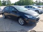 2019 Chevrolet Cruze Ls Black vin: 3G1BC6SM2KS565714