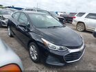 2019 Chevrolet Cruze Ls Black vin: 3G1BC6SM6KS553520
