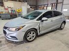 2017 Chevrolet Cruze Lt Silver vin: 3G1BE6SM4HS604192