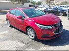 2018 Chevrolet Cruze Lt Auto Red vin: 3G1BE6SM7JS600482