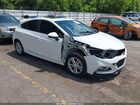 2017 Chevrolet Cruze Lt Auto White vin: 3G1BE6SM8HS532381