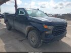 2023 Chevrolet Silverado 1500 4wd  Long Bed Wt Dark Blue vin: 3GCNDAED9PG209335