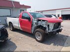 2021 Chevrolet Silverado 1500 2wd  Long Bed Wt White vin: 3GCNWAEF0MG337888