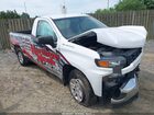 2021 Chevrolet Silverado 1500 2wd  Long Bed Wt White vin: 3GCNWAEF9MG360490