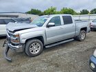2018 Chevrolet Silverado C1500 Lt Silver vin: 3GCPCREC6JG613833