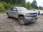 2017 Chevrolet Silverado 1500 High Country Gray vin: 3GCPCTEC6HG341453