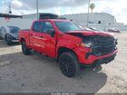 2024 Chevrolet Silverado 1500 4wd  Short Bed Custom Trail Boss Red vin: 3GCPDCEK4RG188139
