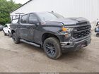 2024 Chevrolet Silverado 1500 4wd  Short Bed Custom Trail Boss Dark Blue vin: 3GCPDCEK8RG182263