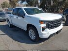 2026 Chevrolet Silverado 1500 4wd  Short Bed Custom White vin: 3GCPKBEK9TG194929