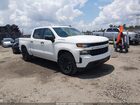 2020 Chevrolet Silverado 1500 2wd  Short Bed Custom White vin: 3GCPWBEH6LG368058