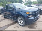 2022 Chevrolet Silverado 1500 Ltd 2wd  Short Bed Custom Dark Blue vin: 3GCPWBEK7NG169924