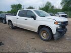 2021 Chevrolet Silverado 1500 4wd  Standard Bed Wt White vin: 3GCPYAEH8MG272518