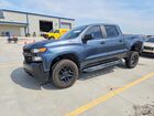 2020 Chevrolet Silverado K1500 Trail Boss Custom Синий vin: 3GCPYCEF5LG184759