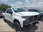 2021 Chevrolet Silverado 1500 4wd  Short Bed Lt Trail Boss White vin: 3GCPYFED1MG388363