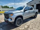 2024 Chevrolet Silverado K1500 Trail Boss Custom Silver vin: 3GCUDCED2RG113010