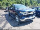2023 Chevrolet Silverado 1500 4wd  Standard Bed Lt Blue vin: 3GCUDDEDXPG257097