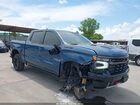 2024 Chevrolet Silverado 1500 4wd  Short Bed Zr2 Blue vin: 3GCUDHE88RG261002