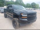 2016 Chevrolet Silverado 1500 1lt/2lt Black vin: 3GCUKREC0GG300825