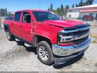 2017 Chevrolet Silverado 1500 1lt Red vin: 3GCUKREC0HG244385