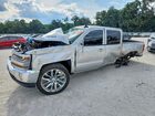 2017 Chevrolet Silverado K1500 Lt Silver vin: 3GCUKREC0HG307033