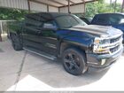 2017 Chevrolet Silverado 1500 1lt Black vin: 3GCUKREC0HG338654