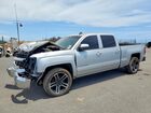 2017 Chevrolet Silverado K1500 Lt Silver vin: 3GCUKREC3HG359272