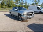 2016 Chevrolet Silverado 1500 Lt Silver vin: 3GCUKREC4GG283382