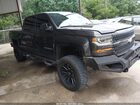 2016 Chevrolet Silverado 1500 2lt Black vin: 3GCUKRECXGG178541