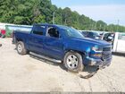 2018 Chevrolet Silverado 1500 2lt Blue vin: 3GCUKRECXJG123708
