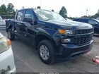 2020 Chevrolet Silverado 1500 4wd  Short Bed Custom Black vin: 3GCUYBEF5LG317713